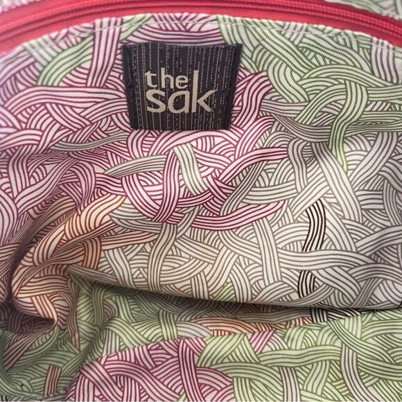 The Sak Bonfire Leather Sparkle Indio Demi Hobo Bag - Picture 11 of 16